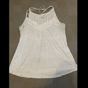 Daytrip Buckle White Summer Tank